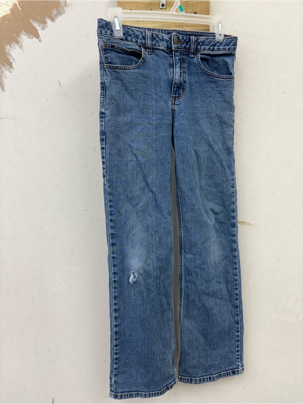 Carhartt distressed jeans w/ adjustable waist youth size 14 (30X28)